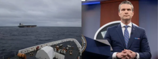 ԱՄՆ պատերազմի նախարարը մեկնաբանել է «Մարիներ» լցանավի կալանավորումը