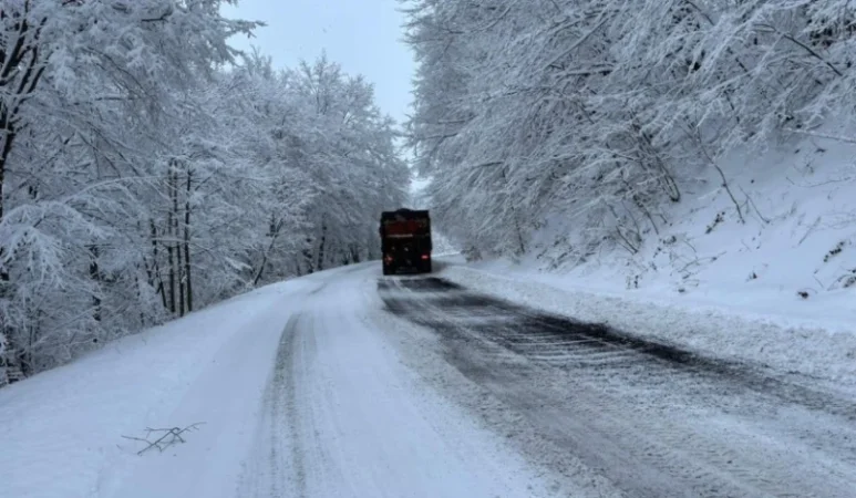 Հայաստանի մի շարք շրջաններում ձյուն է տեղում. իրավիճակը ճանապարհներին