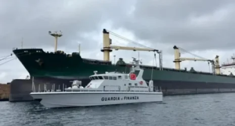 Իտալիայում բռնագրավվել է ռուսական ծագման մետաղի խոշոր խմբաքանակ տեղափոխող նավ