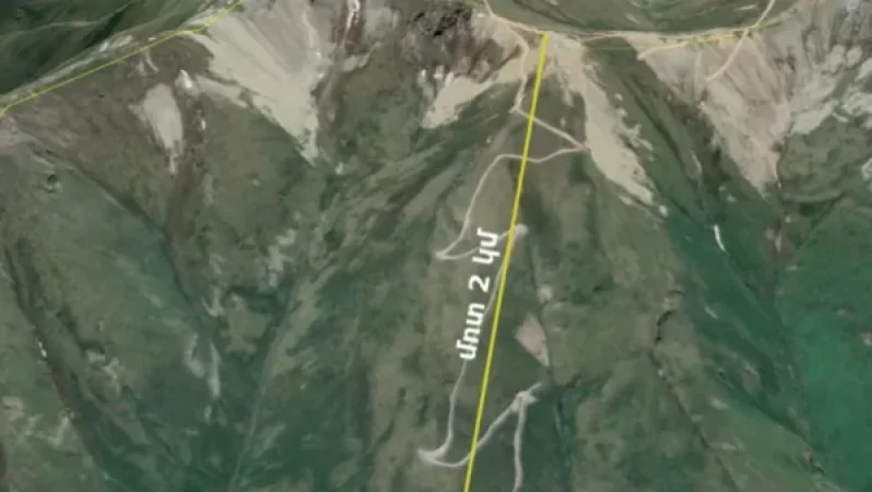 PHOTOS: According to Geolocation, Azerbaijanis Have Entered 2 km into Armenian Territory near Verin Shorja