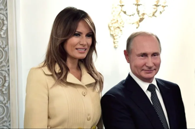 Մելանյա Թրամփը հայտարարել է Պուտինի հետ շփումների մասին