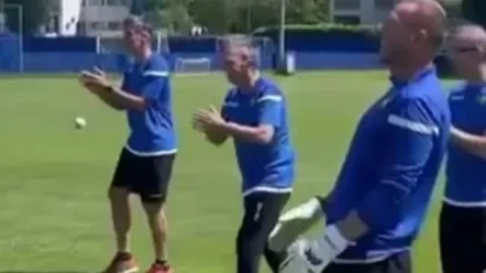 ՏԵՍԱՆՅՈՒԹ. ՀՀ ֆուտբոլի ազգային հավաքականի «պարային» նախավարժանքը. վերջին խաղից հետո տրամադրությունը շատ բարձր է