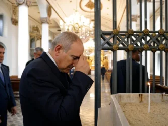 Նիկոլ Փաշինյանը պատարագի է մասնակցում Հովհաննավանքում