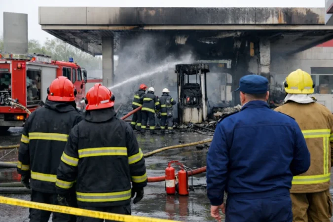 Հրդեհի ահազանգ գազալցակայաններից մեկում․ հրդեհը մեկուսացվել է