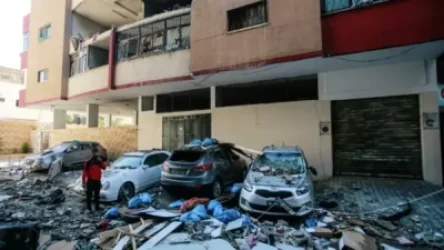 Գազայի հատվածում հրթիռային հարվածից փլուզվել է բարձրահարկ շենք, որում տեղակայված էին մի շարք միջազգային ԶԼՄ-ներ