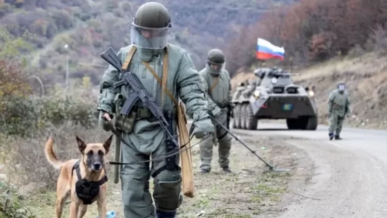 Ռուս սակրավորներն Արցախում ավելի քան 2121 հա տարածք են ականազերծել