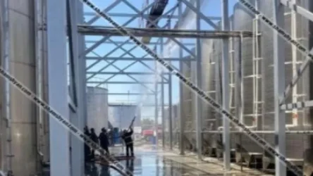 ՀՐԱՏԱՊ. Հրդեհ՝ «Պռոշյան կոնյակի գործարան»-ում. Կա երկու զոհ և չորս տուժած