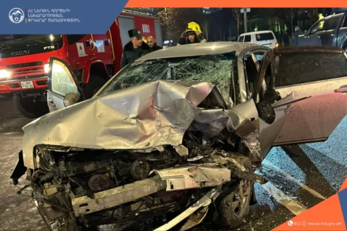 Խոշոր վթար՝ Երևանում․ կան տուժածներ