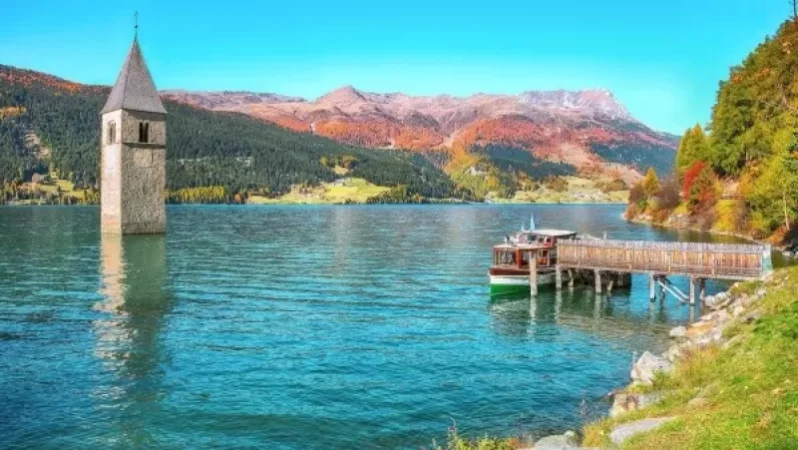 Photos: The submerged village in Italy resurfaced after 70 years