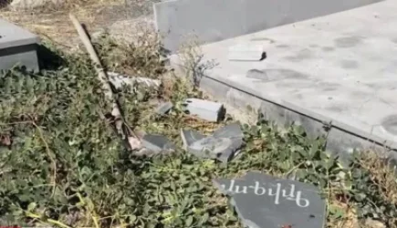 ՔԿ-ն` Փարաքարում գերեզմանաքարի վնասման մասին