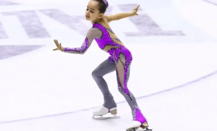 9-Year-Old Armenian Figure Skater Wins International Competition in Estonia
