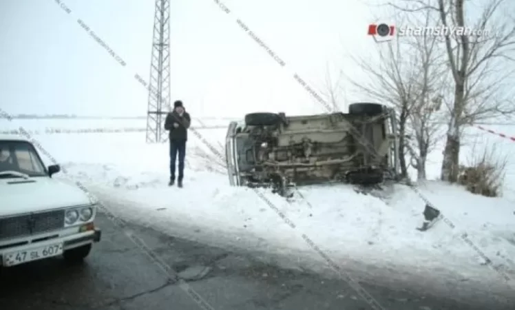 PHOTOS: Major Car Accident in Shirak Province