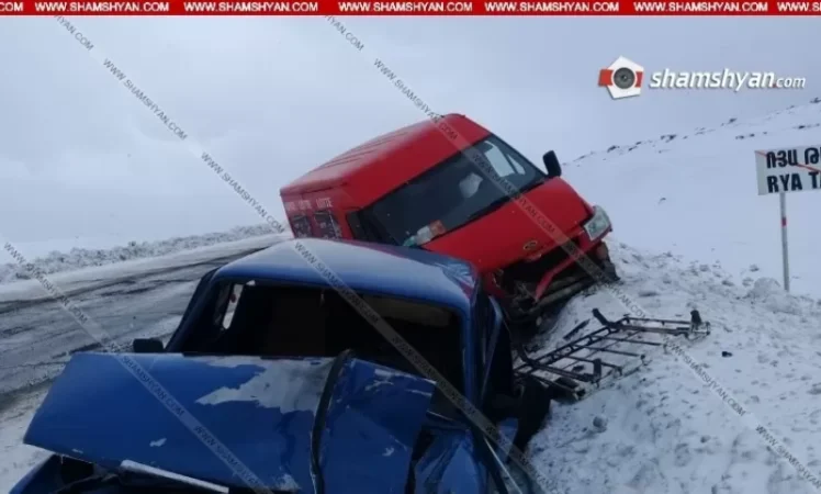 Խոշոր ավտովթար Արագածոտնի մարզում