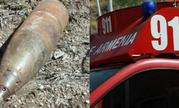 Կարմրաքար-Դավիթ Բեկ գյուղերի ճանապարհին 2 նռնականետի արկ է հայտնաբերվել