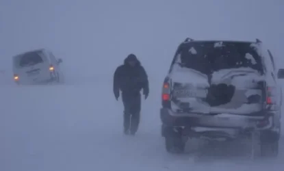 Ձյուն է տեղում.  բուք և մերկասառույցՙ ճանապարհներին