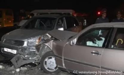 Ավտովթար Մալիշկա գյուղի մոտ. 2 վարորդն էլ հոսպիտալացվել է