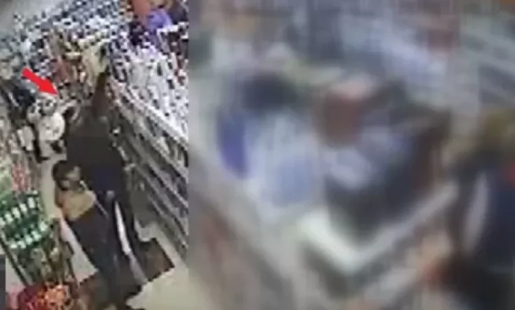 VIDEO: Two Bottles of Vodka Stolen from Supermarket, Causing Significant Property Damage