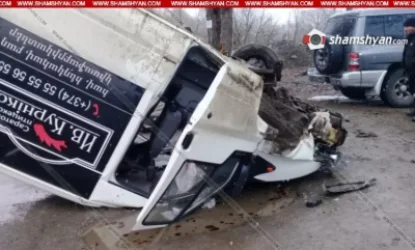 Խոշոր ավտովթարՙ Վանաձորում. Կան վիրավորներ