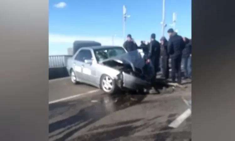 VIDEO: Major Accident Near Victory Park