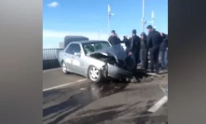 ՏԵՍԱՆՅՈՒԹ․ Խոշոր վթար Հաղթանակի զբոսայգուն հարակից տարածքում