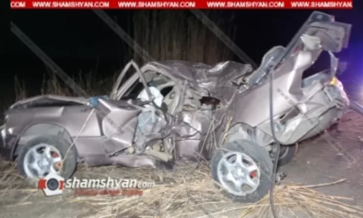 Serious Car Accident in Ararat Province: Injured Are a Married Couple