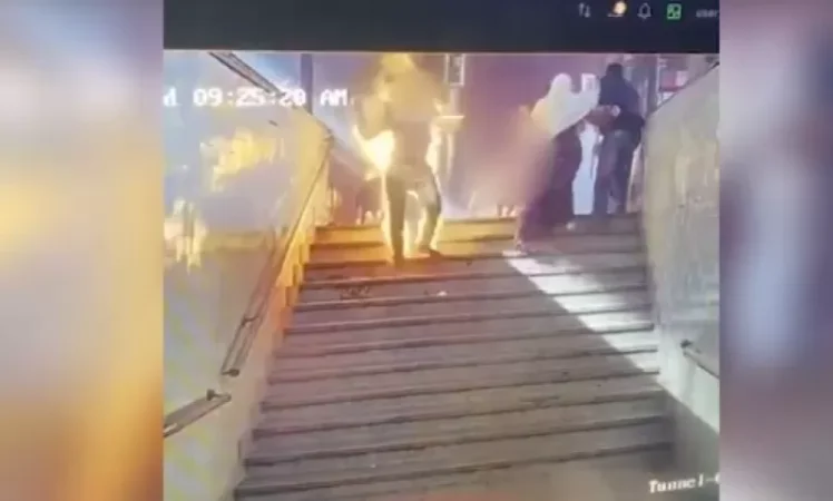 18+ VIDEO: Explosion at Cairo Station, People on Fire