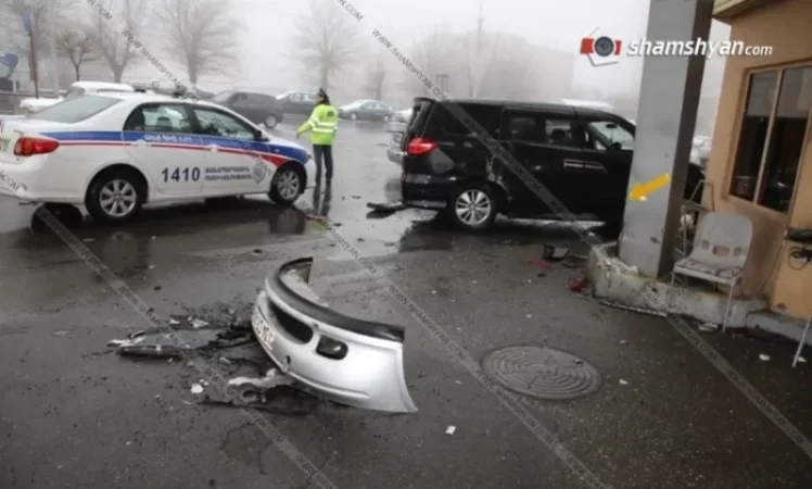 Ավտովթար-վրաերթ Թբիլիսյան խճուղու «CPS» բենզալցակայանի դիմաց