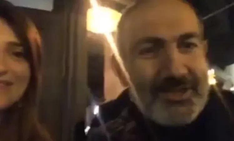 VIDEO: The Prime Minister Strolls Through the Streets of Yerevan