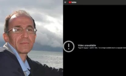 Youtube-ն արգելափակել է «5-րդ ալիքի» կողմից տեղադրված «Գործ N° մարտի 1» ֆիլմը