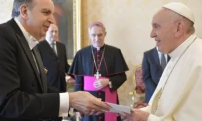 ՀՀ նոր դեսպանը հավատարմագրերն է հանձնել Հռոմի Ֆրանցիսկոս պապին