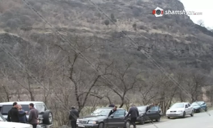 Emergency Incident in Lori Province: Tractor Rolls About 70 Meters into Ravine