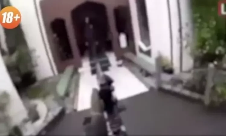 18+ Video of Shooting at New Zealand Mosque: 40 People Killed