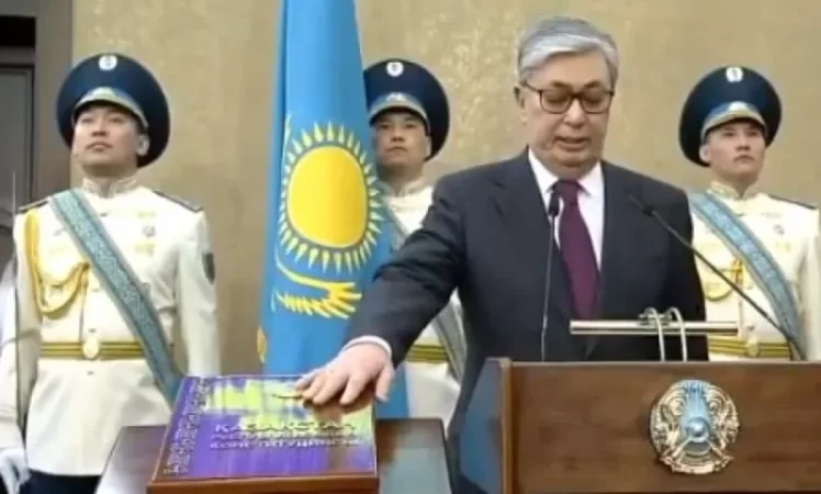 Video: Tokayev Assumes Duties as Acting President Following Nazarbayev's Resignation