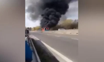 ՏԵՍԱՆՅՈՒԹ․  Տղամարդն Իտալիայում այրել է 50 երեխա տեղափոխող ավտոբուսը