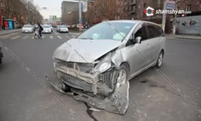 Ավտովթարՙ ոստիկանությունից Արաբկիրի բաժնի դիմաց. Վիրավոր