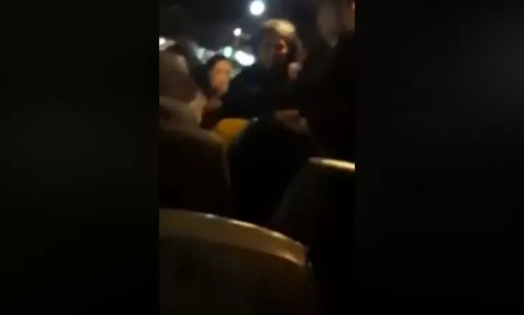VIDEO: I'll Cut Your Throat. Brawl on Yerevan Minibus