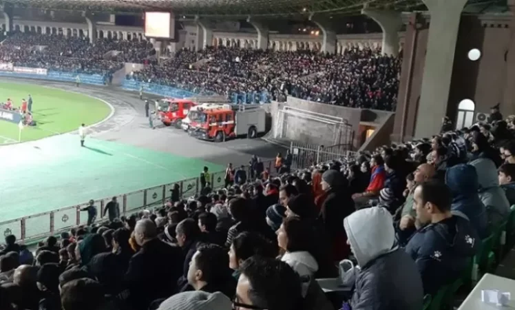Photographs: Republican Stadium Packed for the Game Against Finland