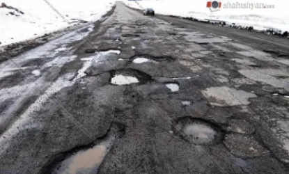 Վթար Մարգարա-Վանաձոր-Տաշիր ավտոճանապարհին․ պատճառը՝ քարուքանդ ճանապարհն է
