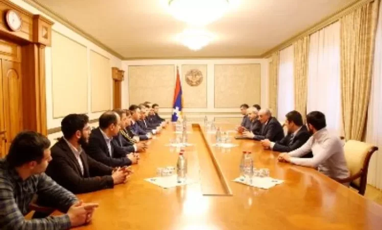 ՀՀԿ–ի պատվիրակությունն Արցախում է. հանդիպել են Բակո Սահակյանին