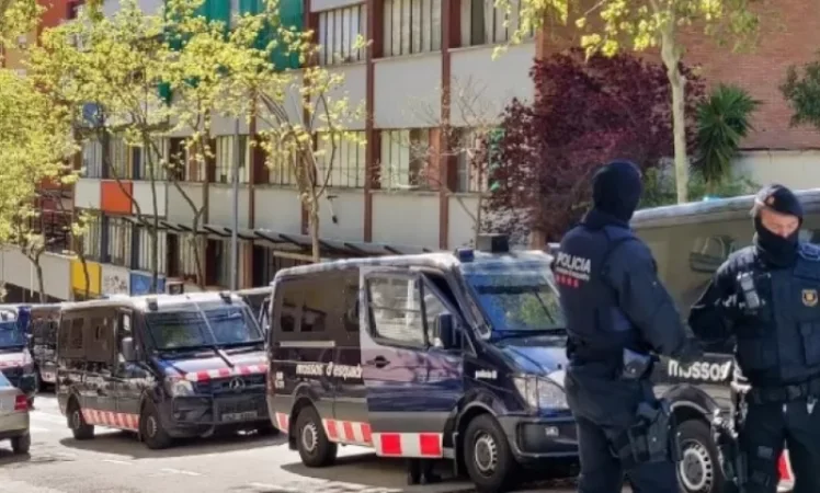 Բարսելոնայում Վրաստանի 66 քաղաքացի է ձերբակալվել