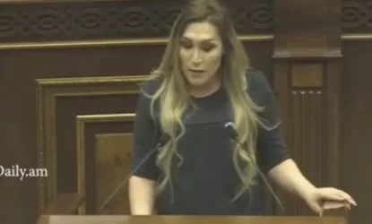 Սկանդալ. ԱԺ ամբիոնից կին տրանսգենդեր է ելույթ ունեցել, Զոհրաբյանը բարկացած արձագանքել է