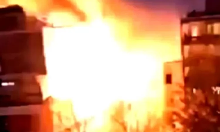 VIDEO: Powerful Explosion in Paris
