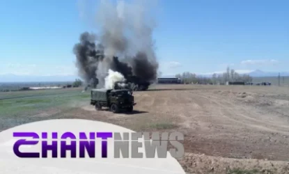 Կադրեր Հայ-ռուսական միացյալ սահմանապահ ուժերի կրակային փուլից