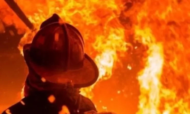 Հրդեհ Նոյեմբերյան քաղաքում