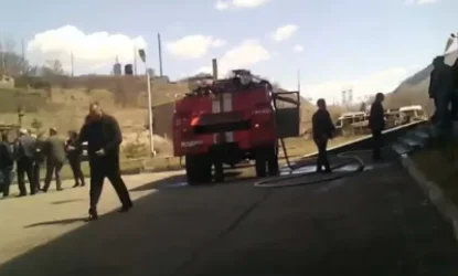 ՏԵՍԱՆՅՈՒԹ․Հրդեհ Լոռու մարզի ընդհանուր իրավասության դատարանի նիստերի դահլիճում