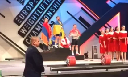 Սամվել Գասպարյանը դարձավ ծանրամարտի Եվրոպայի առաջնության փոխչեմպիոն