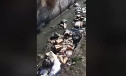 ՏԵՍԱՆՅՈՒԹ. Խայտառակ իրավիճակ՝ Ստորին Հրազդանի ջրանցքում