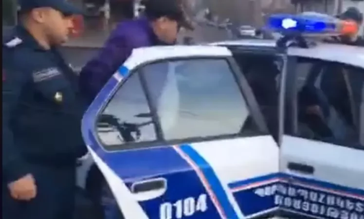 VIDEO: 'sutNikol' Action in Yerevan - Organizers Detained