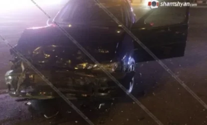 Երևանում բախվել են Mercedes-ն ու Opel-ը. կան տուժածներ. Shamshyan. com