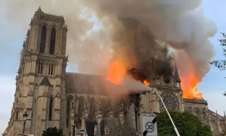 Details on the Fire at Notre-Dame Cathedral in Paris